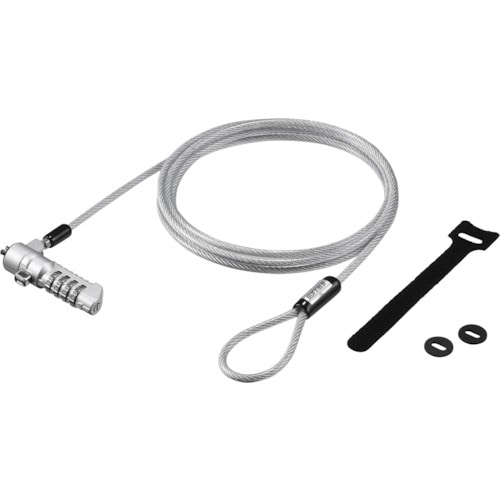 トラスコ中山 バッファロー ダイヤル式ワイヤーロック NobleWedgeロック対応 452-0830 (ご注文単位1個) 【直送品】