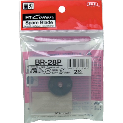 トラスコ中山 NT 替刃 丸刃Φ28 刃厚0.30 853-3820 (ご注文単位1パック) 【直送品】