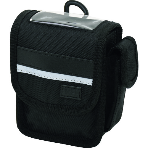 トラスコ中山 KH BASIC ベルトポーチ フタ付 127-1214 (ご注文単位1個) 【直送品】
