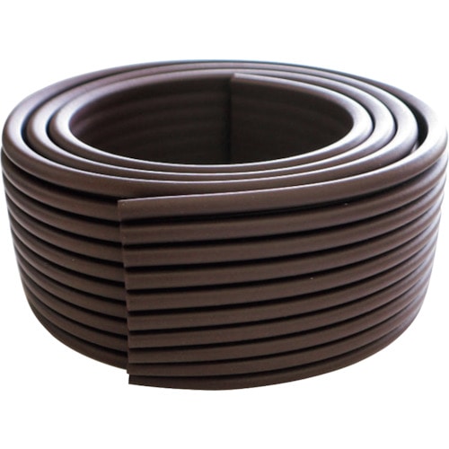 トラスコ中山 カーボーイ ウェーブクッション 1.2M ブラウン 252-8410 (ご注文単位1個) 【直送品】