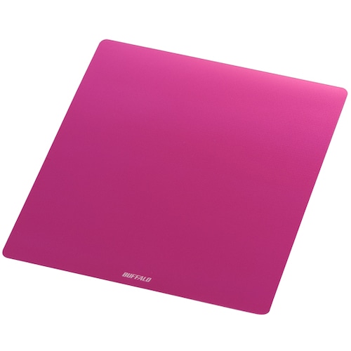 トラスコ中山 バッファロー マウスパッド メタル調 ピンク 457-5917 (ご注文単位1個) 【直送品】