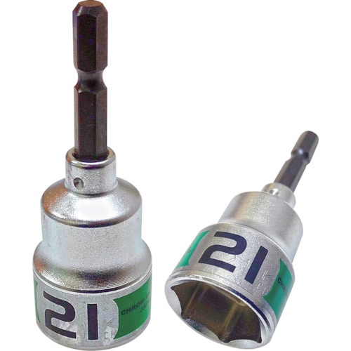 トラスコ中山 ベストツール KOSEI ショートソケットビット 21mm 362-2943 (ご注文単位1個) 【直送品】