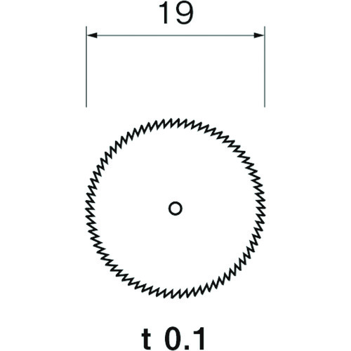 トラスコ中山 リューター 精密加工用スチールカッターC2019 126-2773  (ご注文単位1袋) 【直送品】