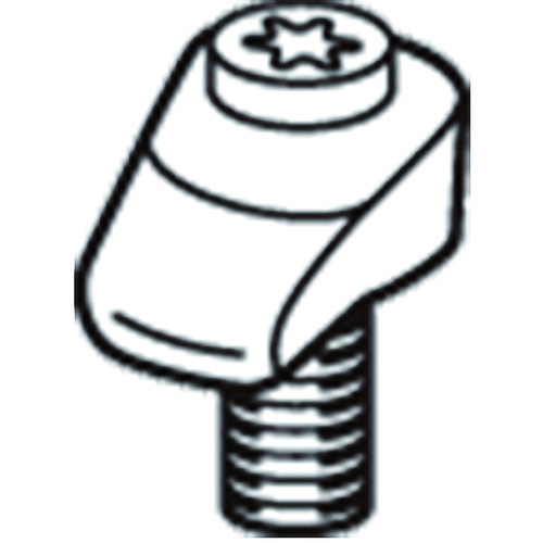 トラスコ中山 三菱 旋削ホルダ用部品 クランプセット 659-3054 (ご注文単位1個) 【直送品】