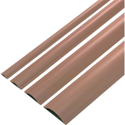 トラスコ中山 SANWA ケーブルカバー(ライトブラウン) 201-6467 (ご注文単位1個) 【直送品】