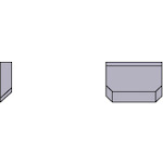 トラスコ中山 三菱 旧MCバイトホルダ用部品 ブレーカピース 659-4328 (ご注文単位1個) 【直送品】