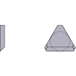 トラスコ中山 三菱 F形ボーリングバー用部品 ブレーカピース 659-4468 (ご注文単位1個) 【直送品】