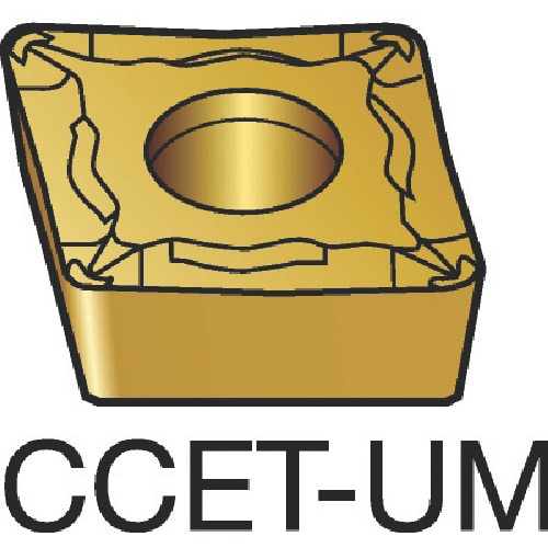 トラスコ中山 サンドビック コロターン107 旋削用ポジチップ（130） 1125 606-8561  (ご注文単位10個) 【直送品】