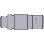 トラスコ中山 三菱 切削工具用部品 シート止めピン 660-1405  (ご注文単位1個) 【直送品】
