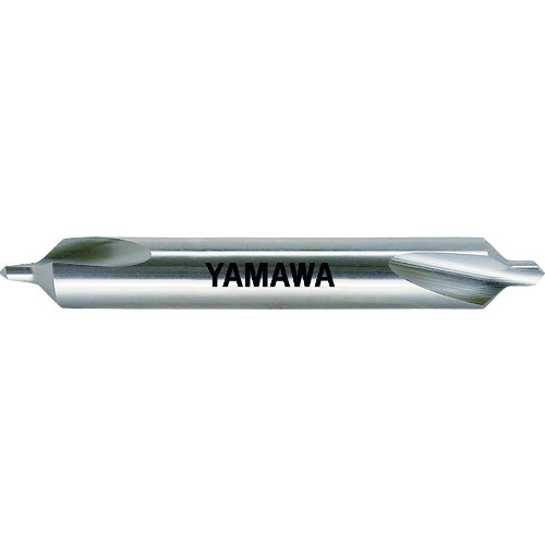 トラスコ中山 ヤマワ 弱ねじれ溝A形90° センタ穴ドリル CD-Q 0.5X90°X3.5 217-4262 (ご注文単位10本) 【直送品】