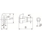 トラスコ中山 京セラ 部品 クランプセット 209-0465  (ご注文単位1セット) 【直送品】