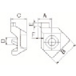 トラスコ中山 京セラ 部品 押え金具 640-3948  (ご注文単位1個) 【直送品】