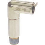 トラスコ中山 チヨダ タッチコネクターロングエルボ（金属） 12mm・R3／8 808-2631  (ご注文単位1個) 【直送品】