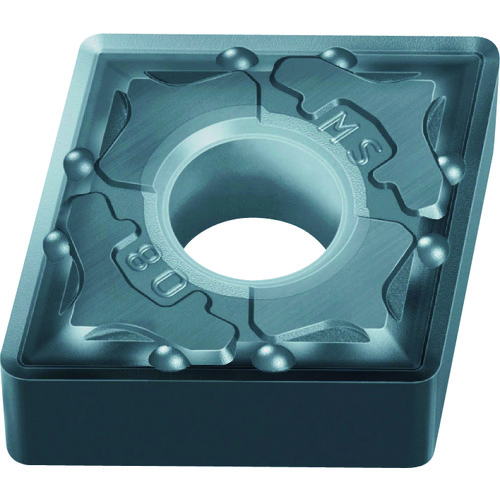 トラスコ中山 三菱 旋削難削材中切削用MSブレーカ付インサート PVDコーティング MP9005 159-1698（ご注文単位10個）【直送品】