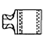 トラスコ中山 タンガロイ 部品 押え金 703-9875  (ご注文単位1個) 【直送品】