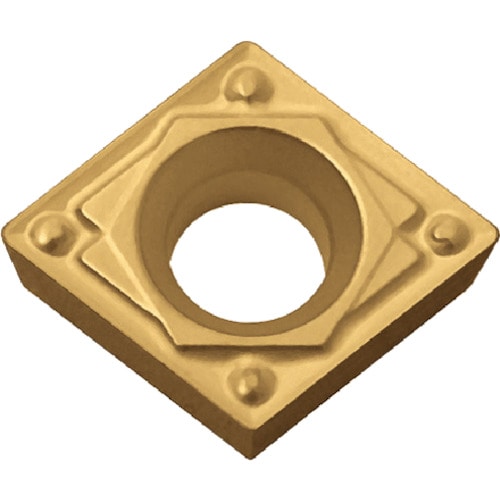 トラスコ中山 京セラ 旋削加工用チップ CVDコーティング CA515 652-8112  (ご注文単位10個) 【直送品】