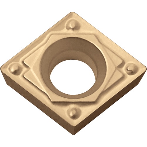 トラスコ中山 京セラ 旋削加工用チップ CVD サーメット CCX 208-5096 (ご注文単位10個) 【直送品】