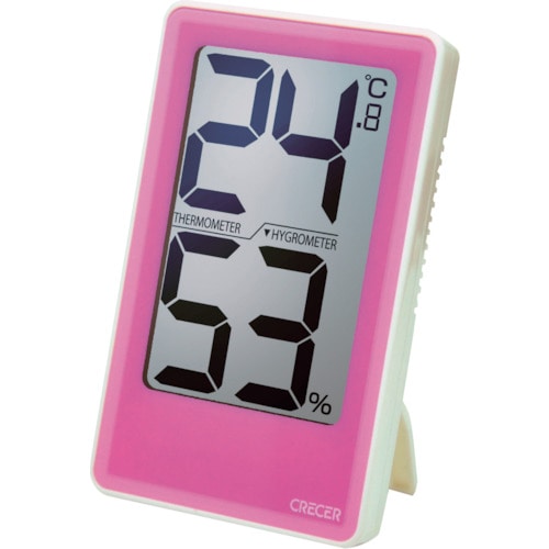 トラスコ中山 クレセル でか文字 デジタル温湿度計 386-3968 (ご注文単位1個) 【直送品】