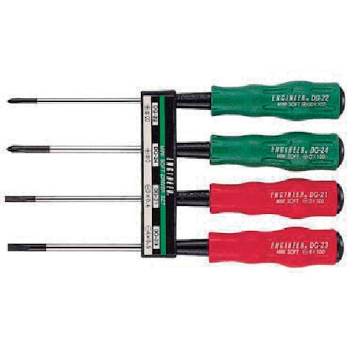 トラスコ中山 エンジニア ミニソフトドライバーセット 853-2707 (ご注文単位1個) 【直送品】