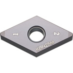 トラスコ中山 京セラ 旋削加工用チップ CBNコーティング KBN25M 340-0166  (ご注文単位1個) 【直送品】