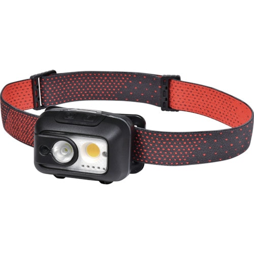 トラスコ中山 ELPA スポット&ワイド LEDヘッドライト 調色機能付 576-9291 (ご注文単位1パック) 【直送品】