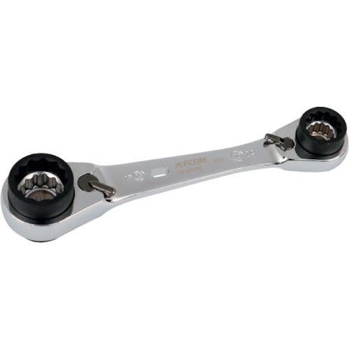 トラスコ中山 ジェフコム マルチ8ソケットレンチ(ショートタイプ) 424-5441 (ご注文単位1個) 【直送品】