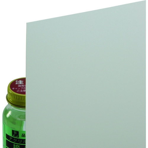 トラスコ中山 光 エンビ板 白 0.5×910×300mm 217-8214 (ご注文単位1枚) 【直送品】