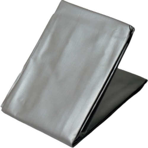 トラスコ中山 萩原 ターピー エコサーティシートUV＃4000 シルバー 1.8m×2.7m 868-4438  (ご注文単位1枚) 【直送品】