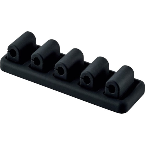 トラスコ中山 エレコム ケーブルホルダー 断線防止 マグネット式 ブラック 422-7716 (ご注文単位1個) 【直送品】