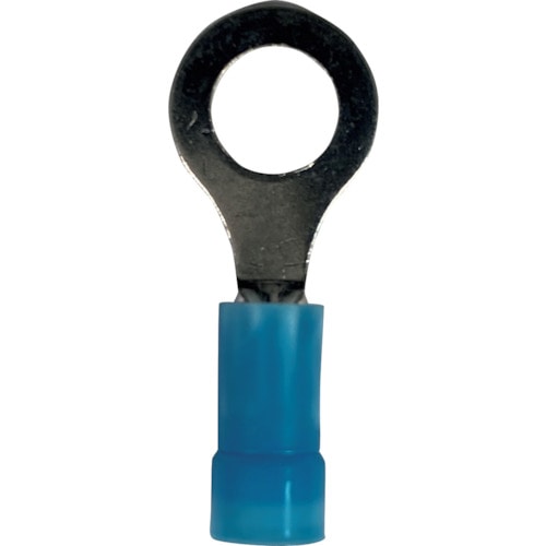 トラスコ中山 ストロングホールド ビニール絶縁被覆付圧着端子(丸形) 電線サイズ:AWG16~14/1.25~2sq 取付ネジ:M5 25個入り EV14-10RB-Q 249-9489 (ご注文単位1袋) 【直送品】