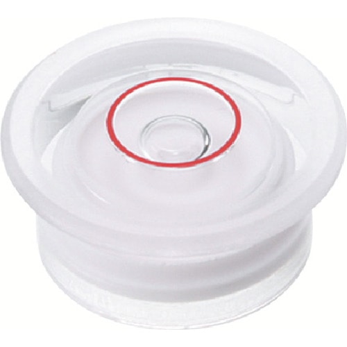 トラスコ中山 エビスダイヤモンド 丸型気泡管/フォルダータイプ17 φ17×7.5 806-6824 (ご注文単位1個) 【直送品】