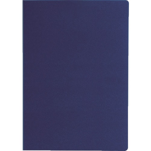 トラスコ中山 sedia クリップファイル<ダブル> 発泡美人 A4 ネイビーブルー 132-8138 (ご注文単位1冊) 【直送品】