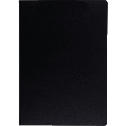 トラスコ中山 sedia クリップファイル<ダブル> 発泡美人 A4 ブラック 132-6570 (ご注文単位1冊) 【直送品】