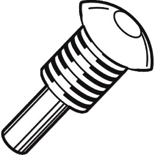 トラスコ中山 三菱 FF3000形正面フライス用部品 レバー止めねじ 663-4486  (ご注文単位1個) 【直送品】