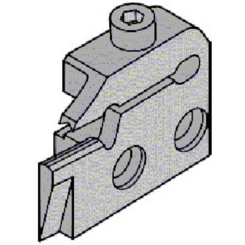 トラスコ中山 タンガロイ マイティー・シリーズ 端面溝入れ加工用ブレード FLR／L－TP 350-4301  (ご注文単位1個) 【直送品】