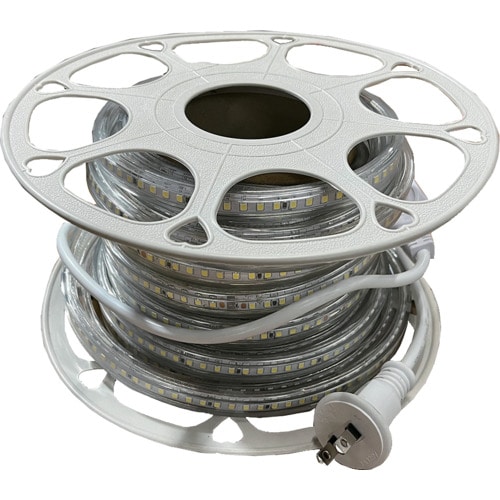 トラスコ中山 富士倉 LEDロープライト 片面発光 10M 白色 554-5600 (ご注文単位1巻) 【直送品】