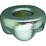 トラスコ中山 スーパー ユニクランプ自在型(自在座金)M10用 108-0636 (ご注文単位1個) 【直送品】