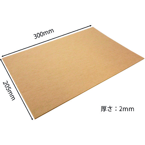 トラスコ中山 WAKI フェルトシート 薄茶 ハードビッグサイズ 1枚 179-8714 (ご注文単位1枚) 【直送品】