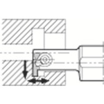 トラスコ中山 京セラ 小内径溝入れホルダ GIV 144-7271  (ご注文単位1個) 【直送品】