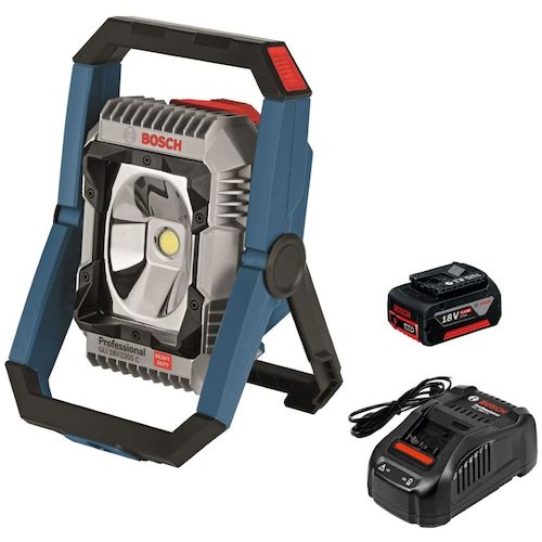 トラスコ中山 ボッシュ 18VコードレスライトLED+バッテリー充電器セット 522-7328 (ご注文単位1セット) 【直送品】