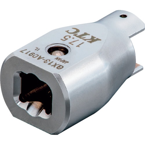 トラスコ中山 KTC トルクレンチ用交換ヘッドアダプタ 全長46mm 434-4602 (ご注文単位1個) 【直送品】