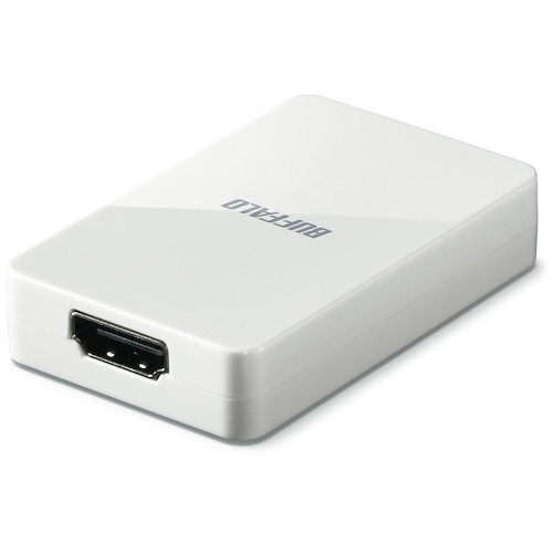 トラスコ中山 バッファロー HDMIポート搭載 USB2.0用 ディスプレイ増設アダプター 455-4335 (ご注文単位1個) 【直送品】