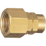 トラスコ中山 チヨダ ホースソケット 6×9mm・G1/4 808-3363 (ご注文単位1個) 【直送品】