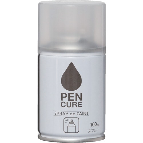 トラスコ中山 ニッぺ ペンキュア SPRAY de PAINT 100ml クリヤー HB008－100 859-8539  (ご注文単位1本) 【直送品】