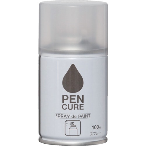 トラスコ中山 ニッぺ ペンキュア SPRAY de PAINT 100ml つやなしクリヤー HB009－100 859-8540  (ご注文単位1本) 【直送品】