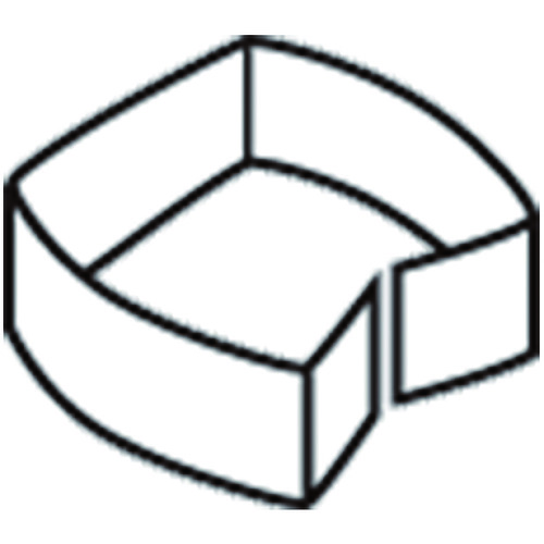 トラスコ中山 三菱 ツーリングカートレッジ用部品 レバー止めばね 666-4857  (ご注文単位1個) 【直送品】