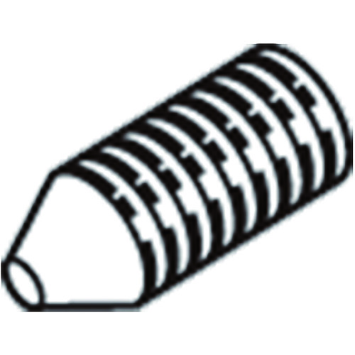 トラスコ中山 三菱 D形ボーリングヘッド用部品 ロックねじ 667-0822  (ご注文単位1個) 【直送品】