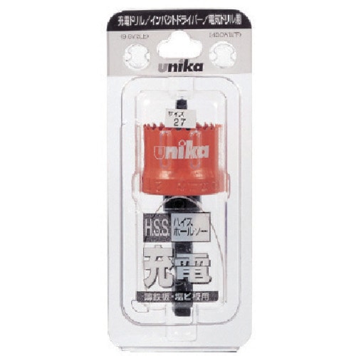 トラスコ中山 ユニカ ハイスホールソー充電24mm 749-6087  (ご注文単位5本) 【直送品】