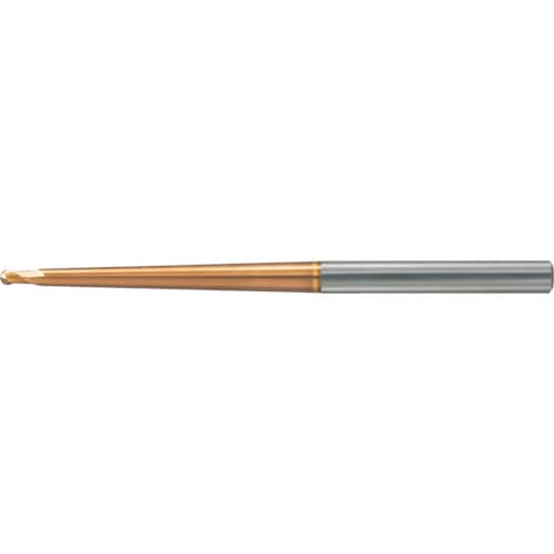 トラスコ中山 ユニオンツール 超硬エンドミルテーパネックボールR0.1×TN角0.3°X1.5 341-5929  (ご注文単位1本) 【直送品】