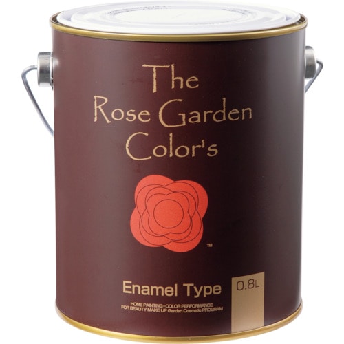トラスコ中山 ニッぺ ローズガーデンカラーズ エナメル 0.8L ローリエ HX105-0.8 859-9252 (ご注文単位1缶) 【直送品】